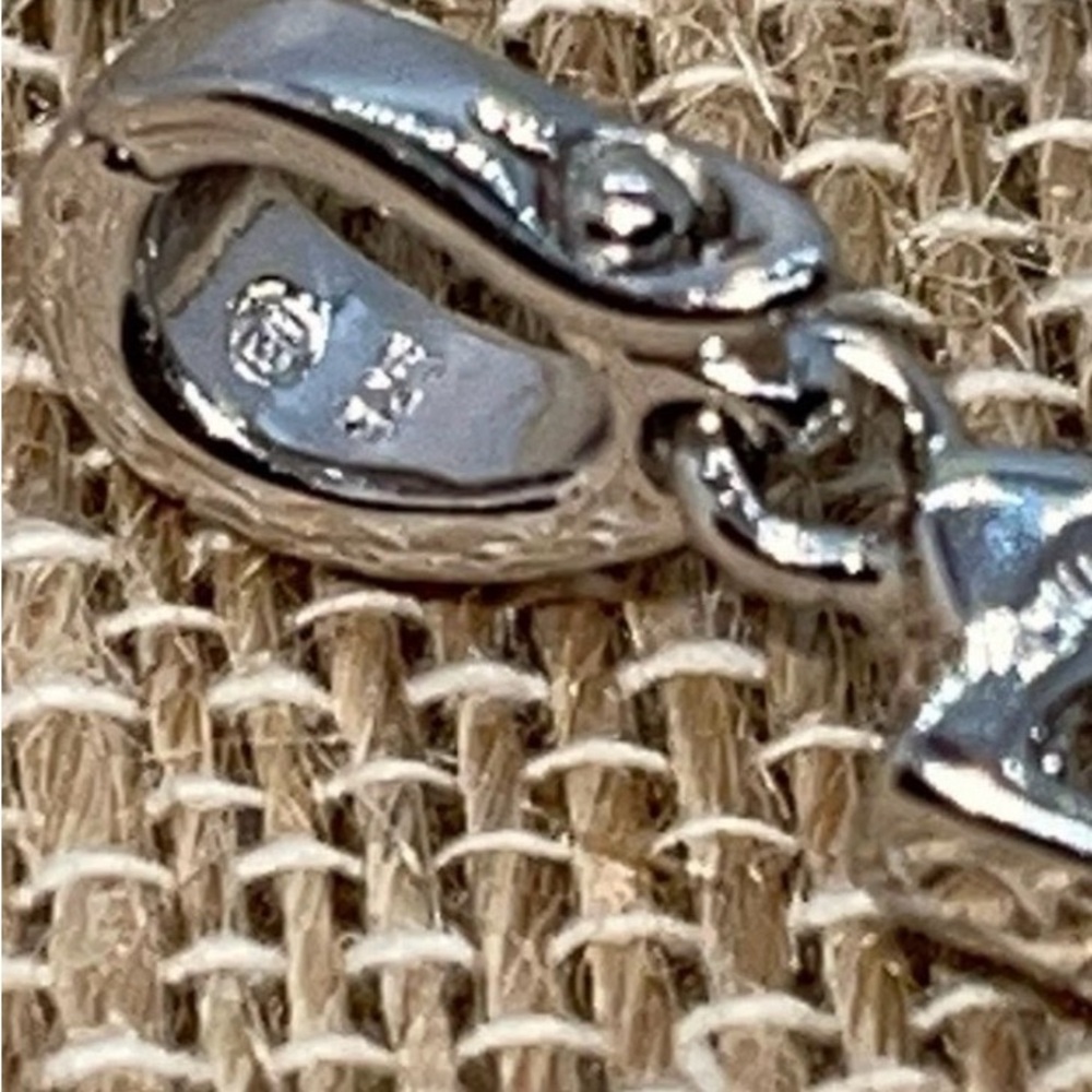 Affinity 925 Sterling Silver Diamond Accented Cro… - image 5